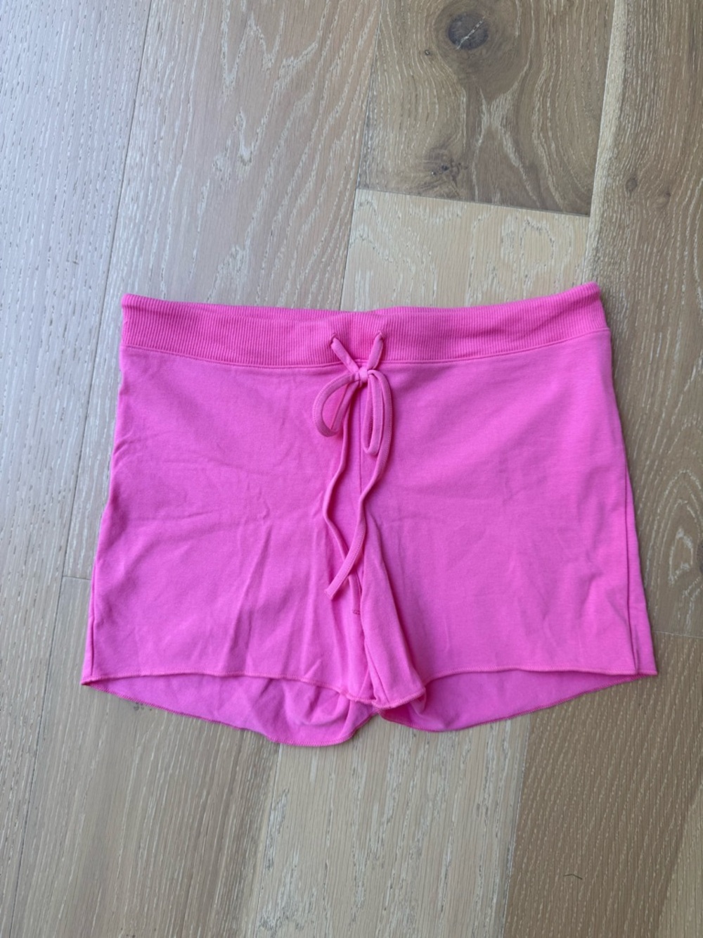 NEW SKIMS Cotton Jersey Drawstring Shorts - Sugar Pink